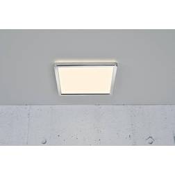 Nordlux Oja Square Chrome Ceiling Flush Light 29.4cm