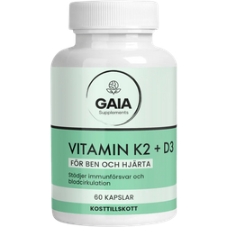 Gaia Supplements Vitamin K2 + D3 60 pcs