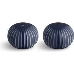 Kähler Hammershøi Indigo Pepper Mill, Salt Mill 2pcs 4.5cm