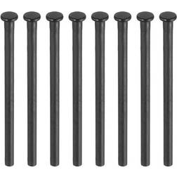 Uxcell 8pcs 4 Inch Door Hinge Pin Matte Black