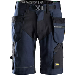 Snickers Workwear 6904 FlexiWork Work Shorts+ Holster Pockets - Navy/Black