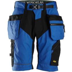 Snickers Workwear 6904 FlexiWork Work Shorts+ Holster Pockets - True Blue/Black
