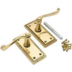 Marlow Home Co Georgian Design Lever Latch Door Handle 12cm W