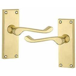 Mercer41 Victorian Design Scroll Door Handles 120mm