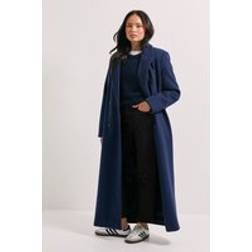 Dorothy Perkins Double Breasted Coat - Navy