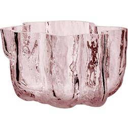 Kosta Boda Crackle Ljuslykta 58 mm - Rosa Värmeljuslykta