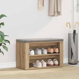 vidaXL Med Hylla Artisan EK 75 x 35 x 45 cm Skoställ