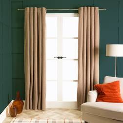 OHS Bouclé Eyelet Blackout Curtains 66 x 90 in
