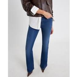 River Island Womens Blue Mid Rise Bootcut Jeans
