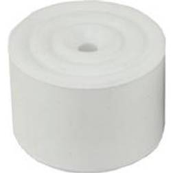 Universal Textiles Giant Solid Rubber Door Stop White 2''