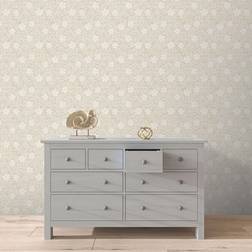 Arthouse Botanical Style Neutral Berry Floral Wallpaper 100363AH