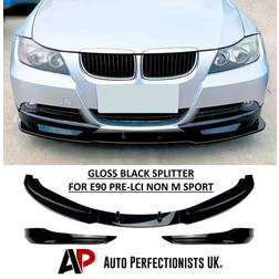 Auto Perfectionists UK BMW 3 Series Non M Sport E90 E91 Front Splitter Spoiler