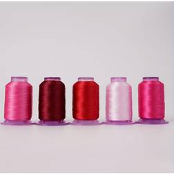 Temu 5pcs Polyester Embroidery Thread 120d 2