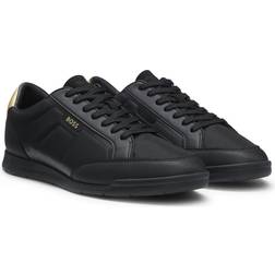 BOSS Låg Sneaker Nitan - Guld/Svart