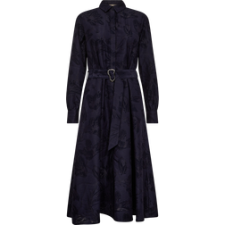 Mos Mosh Mmbey Tul Dress Kjoler Polyester - Maritime Blue