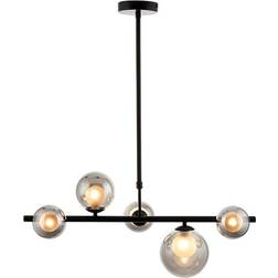 B&Q Ceiling Light 5 Way Adjustable Height G9 IP20 18W Pendant Lamp