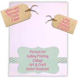 BCreativetolearn Carnival Papers Wet Strength White Tissue Paper