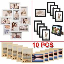 Shein 10 Pack Frames 6x4 White Black Photo Frame
