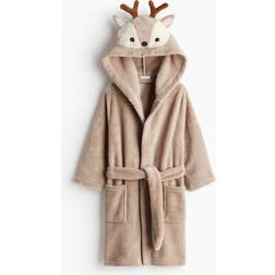 H&M Pojke - Beige/Ren Morgonrock