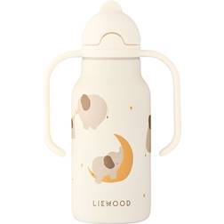 Liewood Kimmie Printed Bottle 250 Ml Elephant/Creme De La Creme