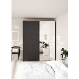 Tvilum Como Skjutdörrsgarderob 2 Dörrar 180x220 cm Garderob