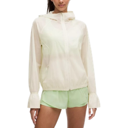 Lululemon Translucent Hooded Jacket Frauen - Light Ivory