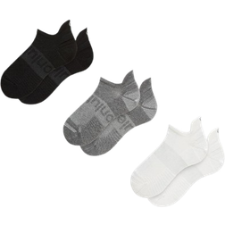 Lululemon Power Stride Tab Socks 3er-Pack - White/Heather Grey/Black