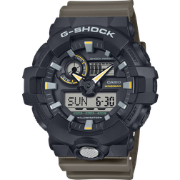 Casio G-Shock GA-710TU-1A3ER Herr 53 mm Analogt Mineralglas Black 30 mm