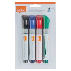 Nobo Glass Whiteboard Markers