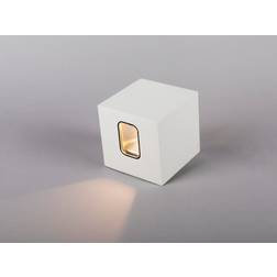 Hide-a-lite Cube I White Wall light