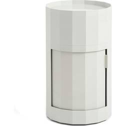 Hay Facet Cabinet Incl Feet And Castors High Misty Grey Sängbord