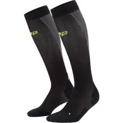 CEP Core Run Ultralight Socks Tall Men - Black/Grey