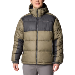 Columbia Men's Pike Lake II Hooded Jacket - Stone Green/Shark