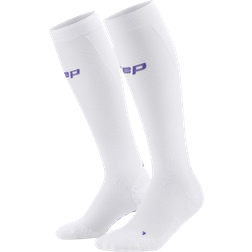 CEP Core Run Ultralight Socks Tall Men - White