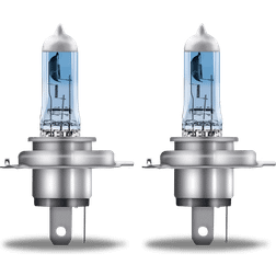 Osram OSRAM COOL BLUE INTENSE H4, 100% mer ljusstyrka, upp till 5 000K, halogenstrålkastare, LED-look, Hängande hopfällbar låda 2 lampor