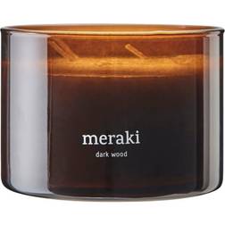 Meraki Dark Wood 340 gr Duftlys