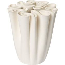 ferm LIVING Dedali H18 Off-White W15 x D15 x H18 cm Vas