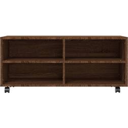 vidaXL 815260 Brown Oak TV Bench 90x35cm