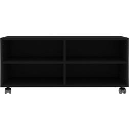vidaXL 800181 Black TV Bench 90x35cm
