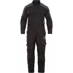 Engel 4810-254 Galaxy Boiler Suit - Black/Anthracite Grey
