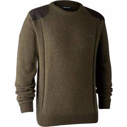 Deerhunter Sheffield Knit With O-Neck - Cypress