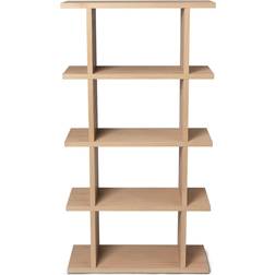 ferm LIVING Kona Bookcase 1 x 4 Natural Bogreol