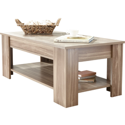 GFW Lift Up Walnut Coffee Table 50x105cm