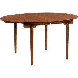 Carl Hansen & Søn CH337 Oiled Mahogany Dining Table 115x140cm