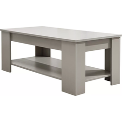 GFW Lift Up Grey Coffee Table 50x105cm