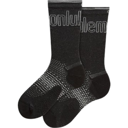 Lululemon MacroPillow Crew Socken Für Frauen - Black/Silver Drop