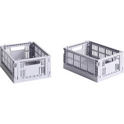 Hay Colour Crate Mini 13x17 cm 2 Pack Lavender Förvaringslåda 2st