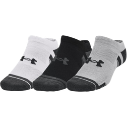 Under Armour Performance Tech No Show Socks 3-pack - Mod Gray