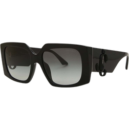 Jimmy Choo Stilfulde Solbriller Med Unikt Design - Black