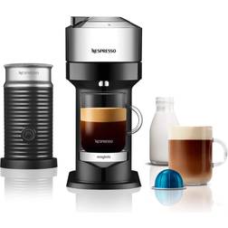 Magimix Vertuo Next & Milk Chrome